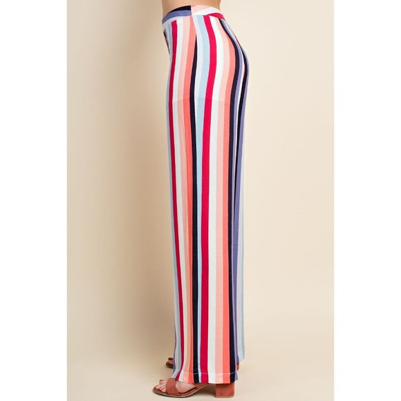 Honey Punch Striped Pants - Picture 4 of 5